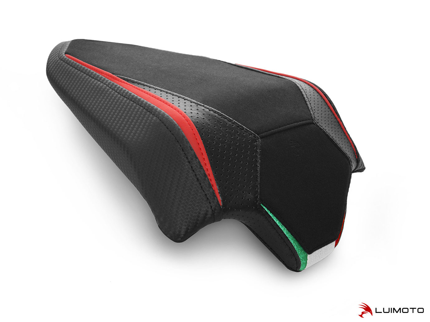 LUIMOTO VELOCE Passenger Seat Cover for DUCATI STREETFIGHTER V4 (20-22) / Panigale V2 (20-24) LUIMOTO VELOCE Passenger Seat Cover for DUCATI STREETFIGHTER V4 (20-22) / Panigale V2 (20-24)